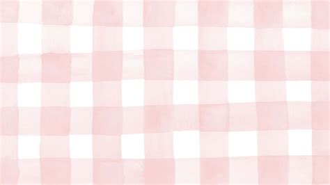 Download Soft Aesthetic Peach Plaid Computer Wallpaper