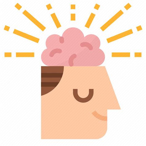 Brain Mind Smart Thinking Icon Download On Iconfinder