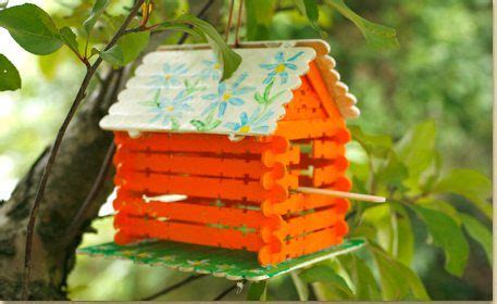 The most common popsicle stick house material is wood. 38 Free Birdhouse Plans | Guide Patterns | Birdhouse craft ...