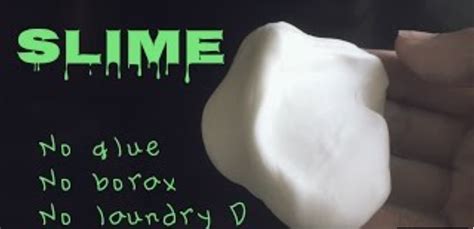 You mix cornstarch and water. An easy way to make slime without glue, borax, or laundry detergent. It is safe and has only 2 ...