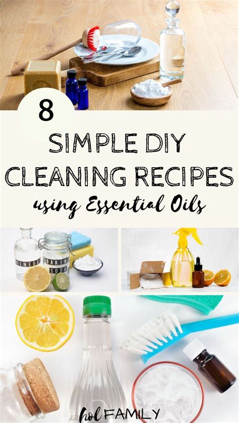 8 Simple Diy Cleaning Recipes Using Essential Oils Diy Cleaning