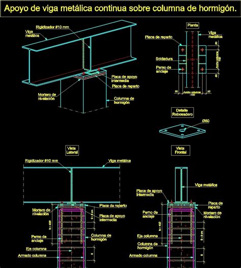 Ancon Steel Beam Dwg Block For Autocad • Designs Cad