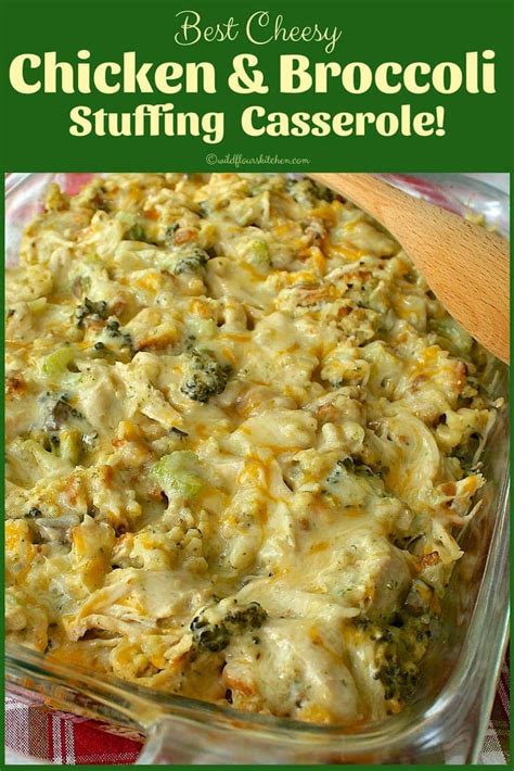 Tender chicken stuffed with broccoli, parmesan, cheddar, and cream cheese. Best Cheesy Chicken Broccoli Stuffing Casserole ...