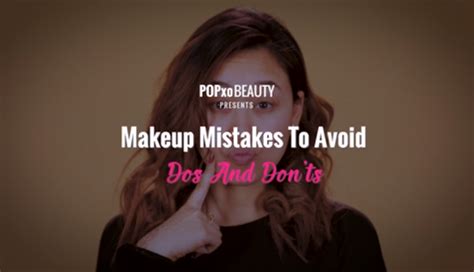 Makeup Mistakes To Avoid Dos And Donts Makeup Mistakes Common Makeup
