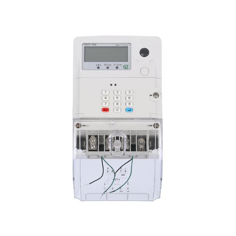 Sts Smart Meter Ddzy 668 Single Phase Electronic Prepaid Watt Hour