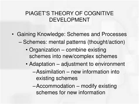 Ppt Chapter Cognitive Development Piagets Theory And Vygotskys Sociocultural Viewpoint