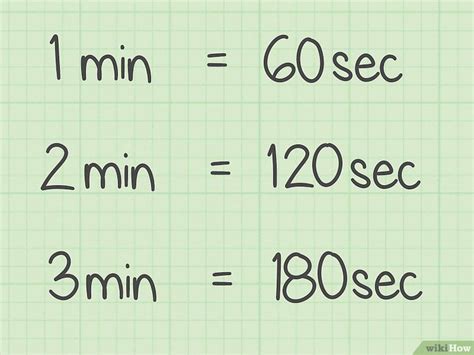 Comment Convertir Des Secondes En Minutes 6 étapes