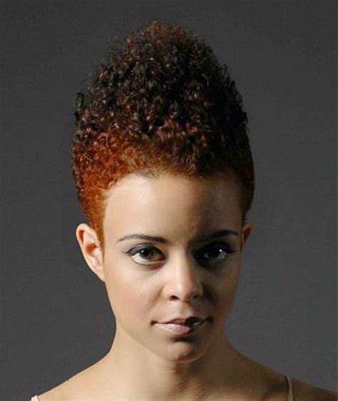 short curly afro hairstyles