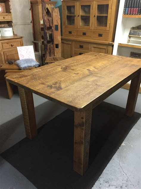 Solid Pine Table Dining Table Rustic Dining Table