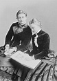 Unknown Person - Princess Mathilde (left) and Princess Maria of Saxony