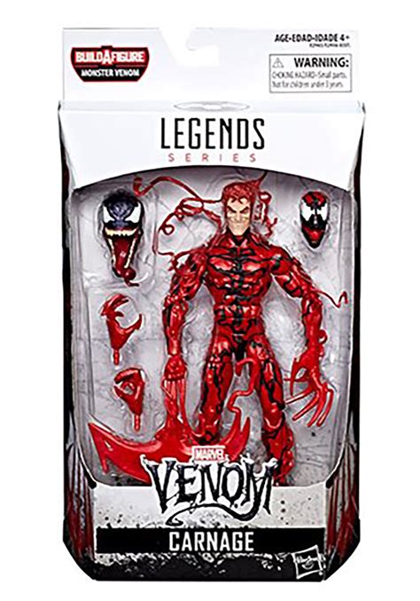 Marvel Legends Venom Carnage 6 Inch Action Figure