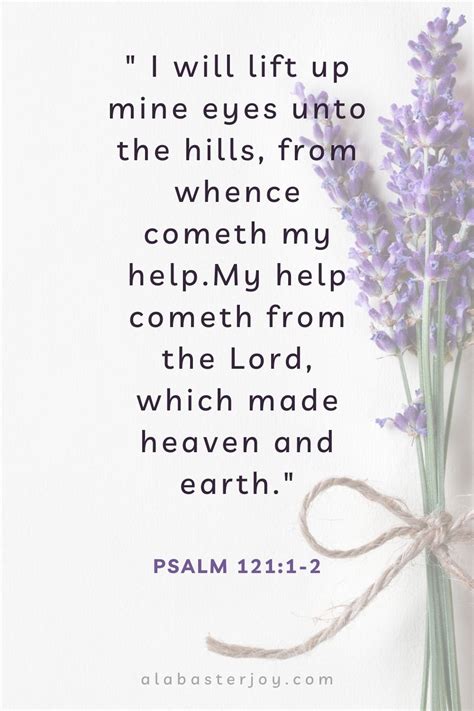 Where Does My Help Come From Psalm 121 Kjv