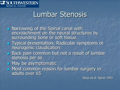 Ppt Lumbar Spinal Stenosis Surgery Powerpoint Presentation Free Hot