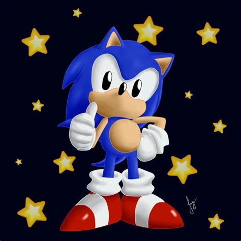 Classic Sonic O Hes So Kawaii Classic Sonic Sonic Classic