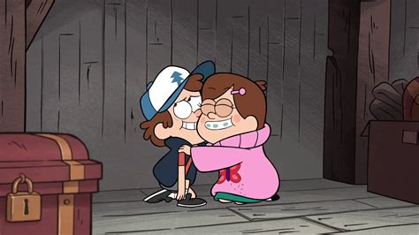 Image S1e4 Dipper Mabel Hugpng Gravity Falls Wiki Fandom Powered