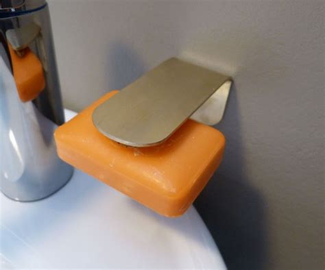 DIY Magnetic Soap Holder | Diy soap holder, Soap holder, Bar soap holder
