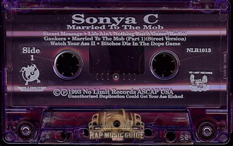 Sonya C Married To The Rap G Cd Mob