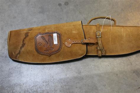 Soft Suede Leather Rifle Case Property Room