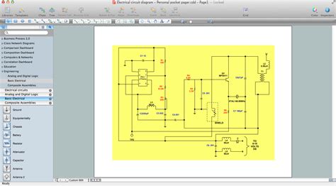 These diagrams show what devices have to be employed to acquire an online connection form multiple devices. Electrical Diagram Software - Create an Electrical Diagram ...