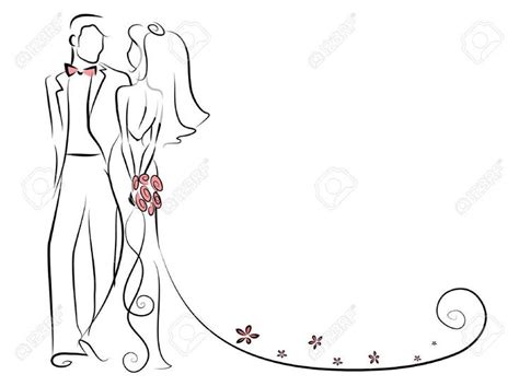 Silhouette Of Bride And Groom Royalty Free Cliparts Vectors And Stock