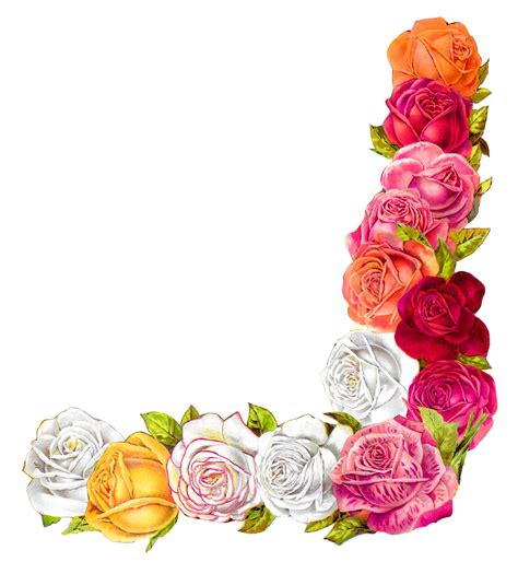 Flower Border Design Clip Art Images Image To U