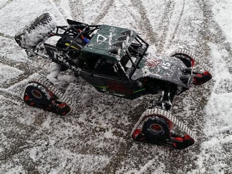 Man Creates Incredible 3d Printed Snow Tracks For His Rc Vehicle