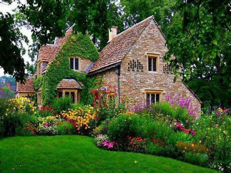Stone House Garden Style Cottage Dream Cottage Cottage Homes