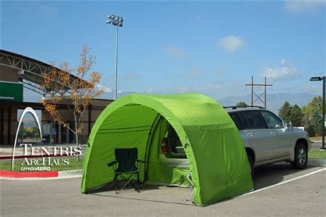 Are you looking for a tailgate tent with sides to help keep you comfortable? Let's Go Aero ArcHaus Tailgate Tent for 5' Hatches - 10 ...