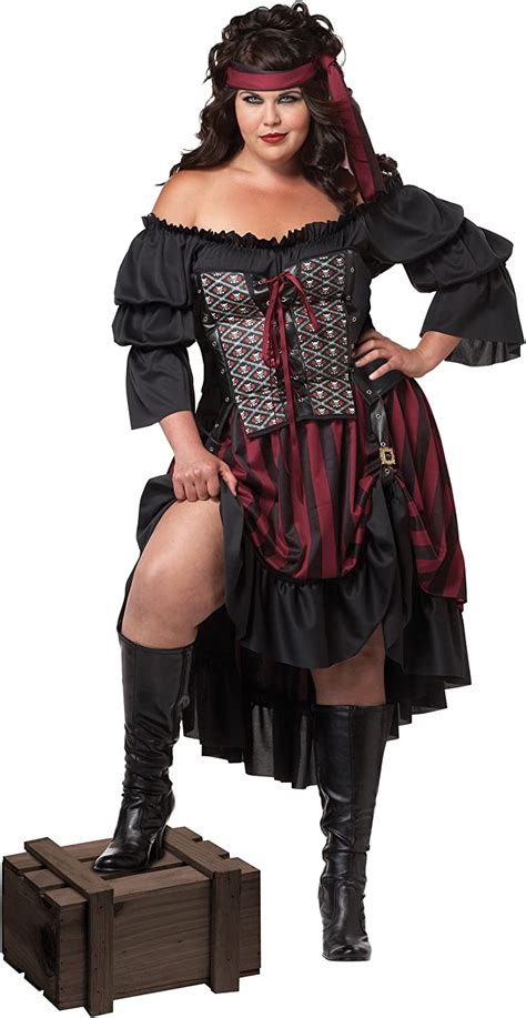 Plus Size Pirate Wench Costume Clothing
