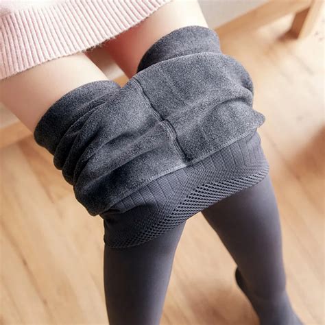 Winter Velvet Leggings Women Thicken Warm Legging Pants Slim High Waist Fleece Plus Size Soft