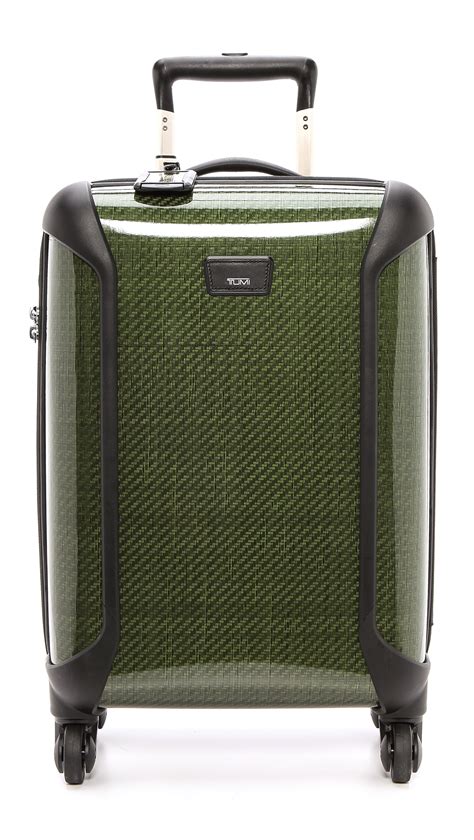 Tumi Tegralite International Carryon Suitcase In Green For Men Lyst