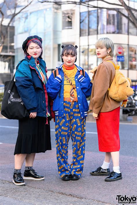 Tokyo Streetwear Styles W Purple Hair Heihei Plaid Beret Shimamura