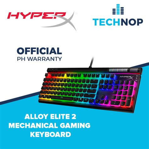 Hyperx Alloy Elite 2 Red Linear Switch Rgb Mechanical Gaming Keyboard