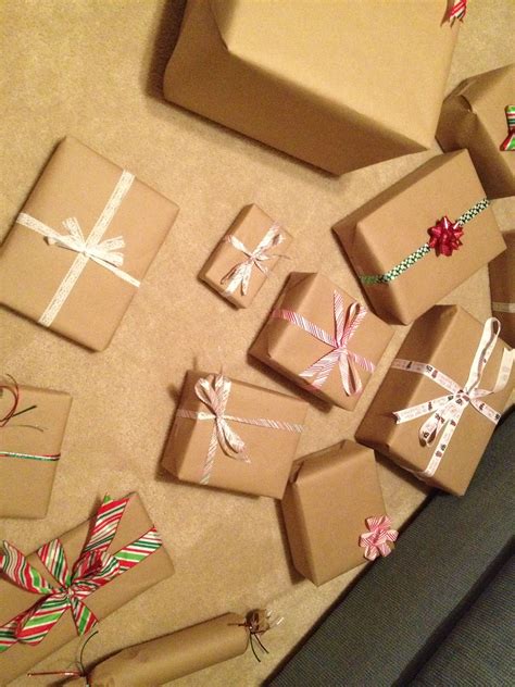 Obsessed With Brown Kraft Paper For Christmas Presents This Year ♥