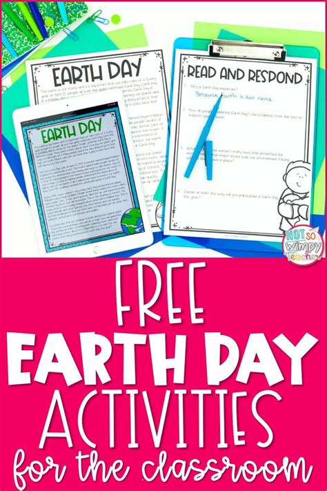 Free Earth Day Activities For The Classroom Earth Day Activities