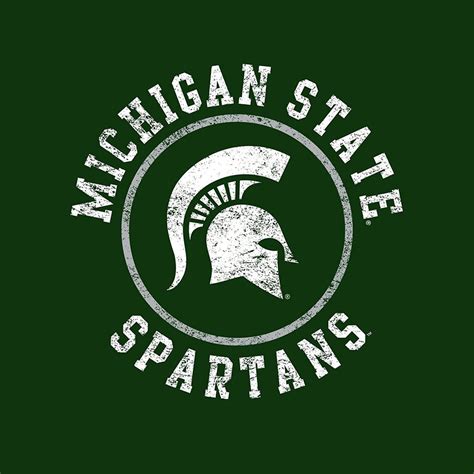 Eastern michigan s ray lee drops 50 points in win ncaa com. Michigan State University Spartans Distressed Circle Logo ...