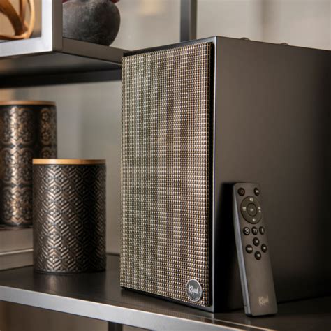 Review Klipsch The Fives Powered Speaker System Residential Systems