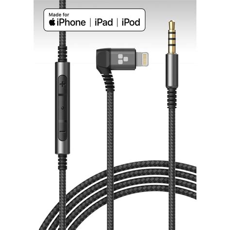 Apple Mfi Certified Replacement Headphone Cable With Iphone Lightning