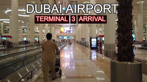 Dubai Airport Terminal 3 Arrival 2020 Youtube