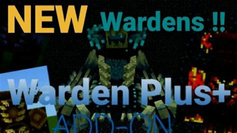 Addon Review Warden Plus Addon Mcpe Youtube
