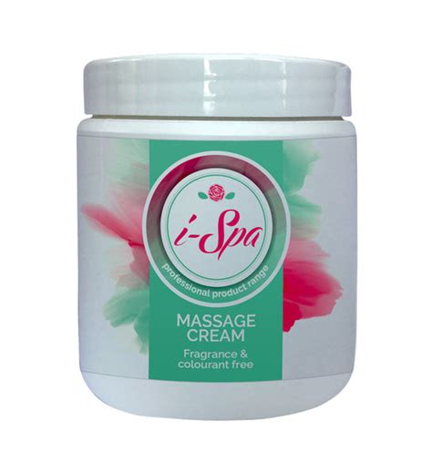 Massage Cream Fragrance Free 500g I Spa