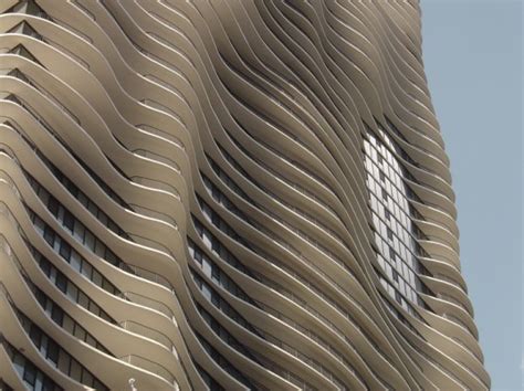 Jeanne Gangs Green Roofed Aqua Tower Ripples Up Towards The Chicago