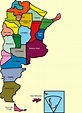 Provincias de Argentina: Capitales, población, superficie, límites ...