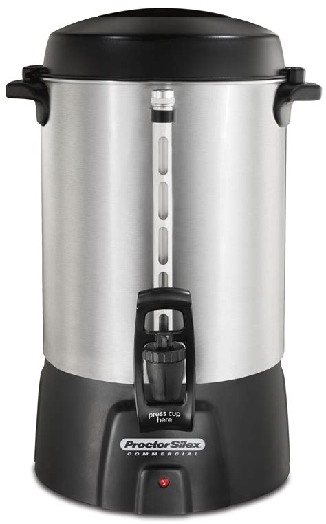 Hamilton beach commercial® coffee urns are exceptionally easy to use and clean. 40 Cup Aluminum Coffee Urn