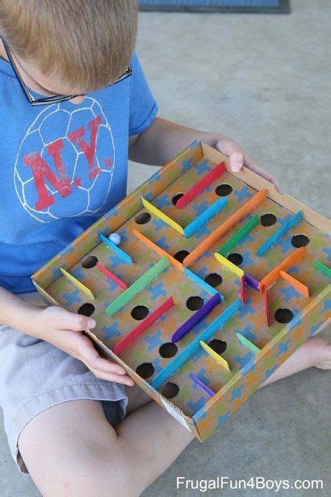 40 Cardboard Box Games Ideas Diy Games Activities For Kids Diy For