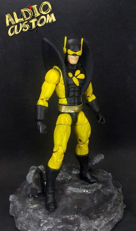 Yellow Jacket Hank Pym Ant Man Custom Action Figure Custom Action