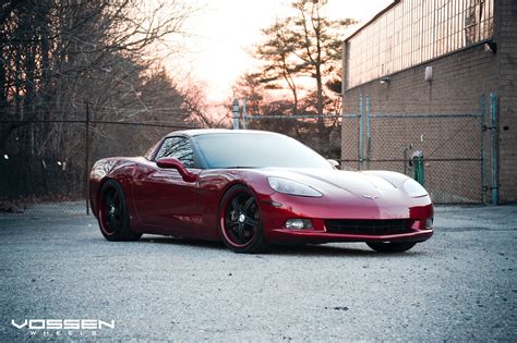 Custom Cherry Red Corvette Attention Stealer — Gallery