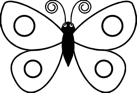 Get nice butterfly coloring pages free is easy. Butterfly Drawing For Kids | Free download on ClipArtMag