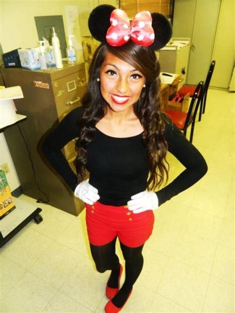 30 Halloween Costumes Under 30 Homemade Minnie Mouse Costume Costume