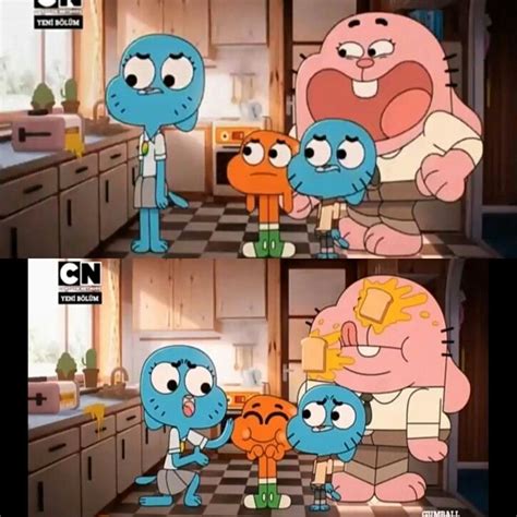 The Amazing World Of Gumball Darwin Asthetic Smurfs Cartoons